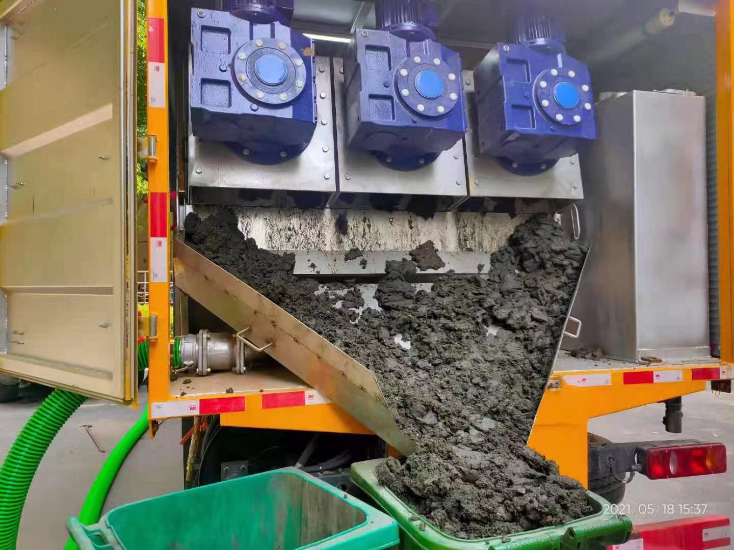 乌审化粪池清掏城市维护站-泥浆净化干湿分离处理